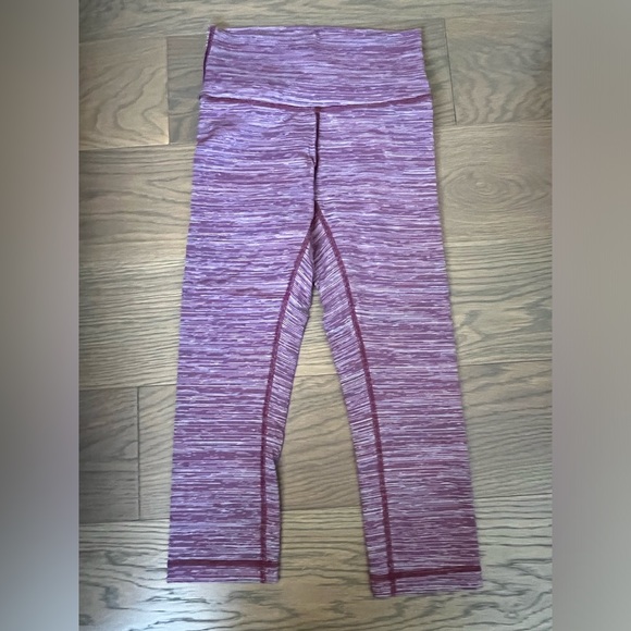 Lululemon Wunder Under Crop High-Rise
Edged Stripe Jacquard Blueprint - Picture 5 of 13